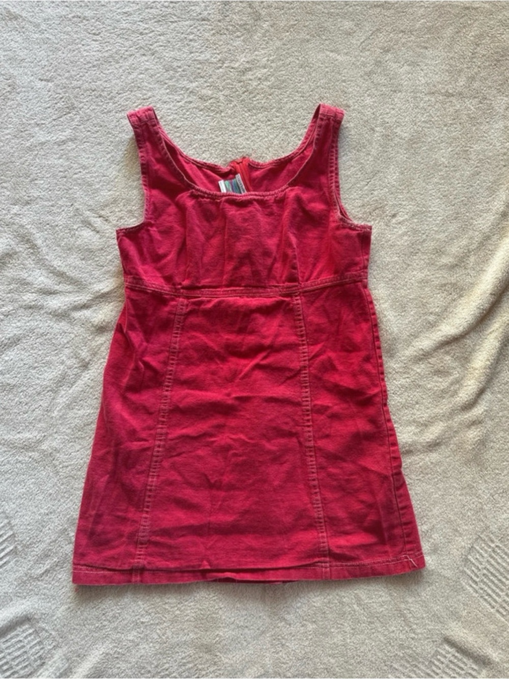 Urban Renewal Girls' Red Sleeveless Mini Dress